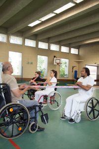Séance de sport pour adultes