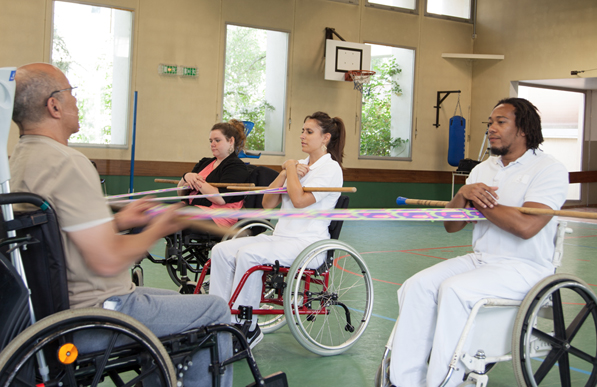 Séance de sport pour adultes