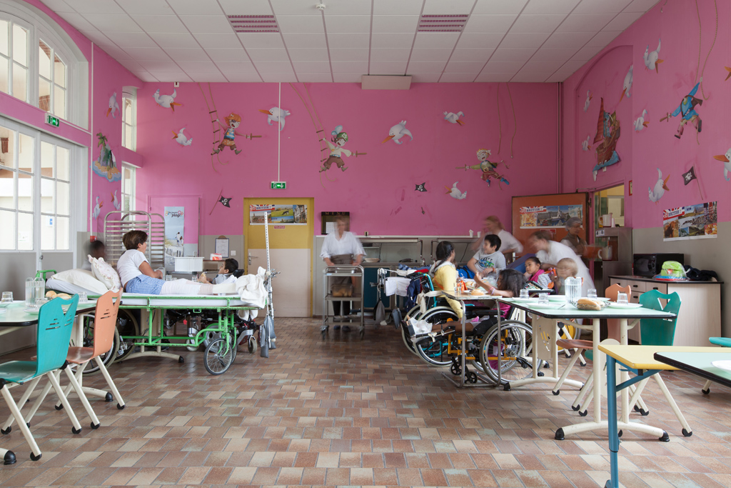Salle à manger du service pédiatrie